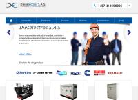 Sitio web de Dieselectros Ltda.