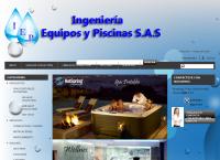 Sitio web de Ingenieria Equpos Y Piscinas Ltda