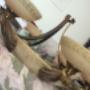 Restauración de Lampara en Alabastro y Bronce