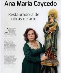 Restauración de Obras de Arte - Ana María Caicedo