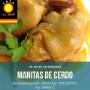MANITAS DE CERDO EN SALSA DE JENGIBRE
