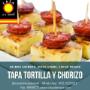 TAPAS DE TORTILLA ESPAÑOLA CON CHORIZO