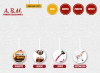 Sitio web de Abm Comercializadora
