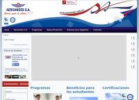 Sitio web de Escuela De Aviación De Los Andes Aeroandes S.a.