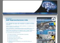 Sitio web de Agp Representaciones Ltda.