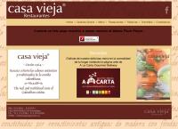 Sitio web de Restaurante Casa Vieja
