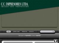 Sitio web de Cc Impresores Ltda.