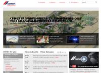 Sitio web de Cemex Colombia