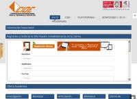 Sitio web de Corporación Internacional Para El Desarrollo Educativo Cide