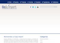 Sitio web de Copy Import S.a.s