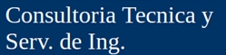 Consultoria Técnica Y Servicios De Ingeniería