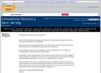 Sitio web de Consultoria Técnica Y Servicios De Ingeniería