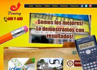 Sitio web de Cursos Preicfes - Preuniversitarios (Deming)