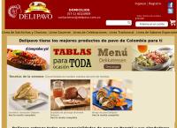 Sitio web de Delipavo Ltda.
