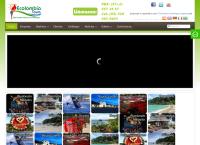 Sitio web de Ecolombia Tours