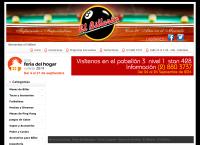 Sitio web de Billares El Billarín