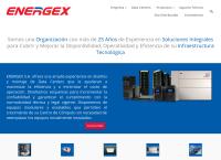 Sitio web de Energex S.a