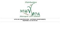 Sitio web de Distribuidora Nueva Vida