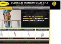 Sitio web de Fabrica De Escaleras Fanes Ltda.