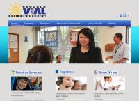 Sitio web de Escuela Vial de Conducción