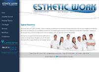 Sitio web de Esthetic Work Laboratorio
