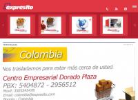 Sitio web de Expresito Carga Ltda.