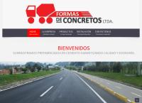 Sitio web de Formas De Concreto Ltda.