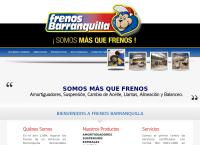 Sitio web de Frenos Barranquilla Ltda