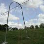 Torre metálica para cable vía