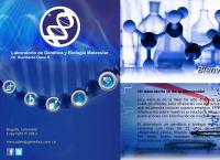 Sitio web de Laboratorio de Genetica Molecular Ltda