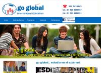 Sitio web de GO GLOBAL International Education