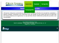 Sitio web de Gran Andina de Plasticos Ltda
