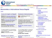 Sitio web de International House Bogotá - Ih Bogotá