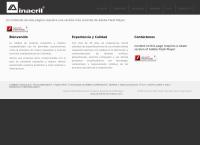 Sitio web de Acabados Acrilicos Inacril Ltda