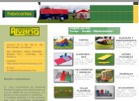 Sitio web de Camping Industrias Alvang