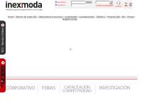 Sitio web de Inexmoda