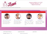 Sitio web de Pelucas Inversiones Bari Ltda