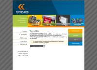 Sitio web de Kronos Impresores & Cía. Ltda.