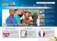 Sitio web de Lincoln English Center