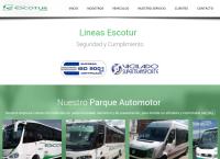 Sitio web de Lineas Escotur S.a.