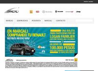 Sitio web de Marcali Ltda