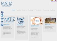 Sitio web de Matiz Salud & Belleza Las Vegas