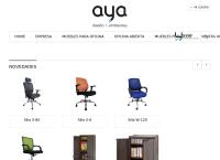 Sitio web de Comercializadora Aya Hnos Ltda