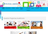 Sitio web de Fundacion De Educación Superior Nueva America