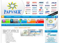 Sitio web de Papelería Y Servicios Ltda \"papyser\"