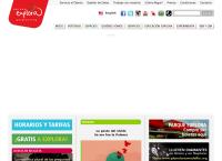 Sitio web de Parque Explora