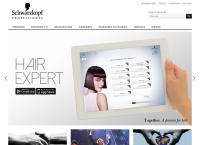 Sitio web de Schwarzkopf Professional