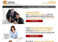 Sitio web de Sidel Ltda