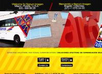 Sitio web de Signum Imagen Ltda