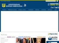 Sitio web de Universidad Sergio Arboleda